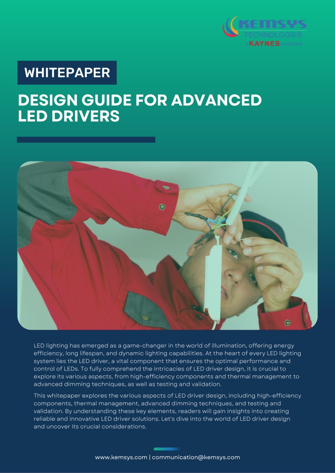 Whitepaper : Design Guide for Advanced LED Drivers - Kemsys Technologies
