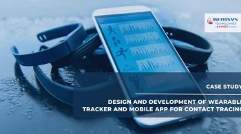 Design and Development of Wearable Tracker and Mobile App for Contact Tracing